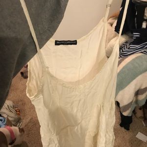 Cream Brandy Melville dress